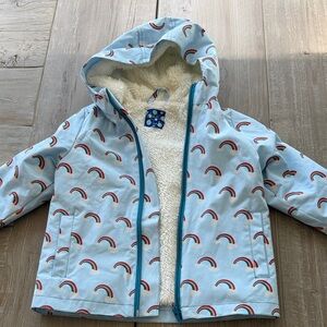 Kickee Pants lined Rainbow Print Jacket